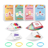 Cartes Flash Montessori pour l'Apprentissage de l'Anglais pour Enfants