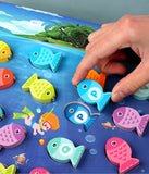 Jeux de pêche à la ligne - Jeux, puzzle, Montessori, éveil, jouet en bois bébé
