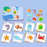 Carte / puzzle pour apprendre l'Anglais 🇬🇧