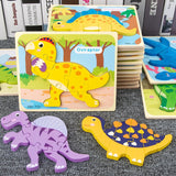 Puzzle 3D dinosaures