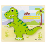 Puzzle 3D dinosaures