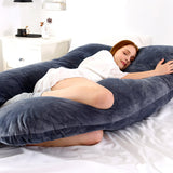 Coussin d'Allaitement XXL - Le Compagnon Idéal pour une Maternité Sereine