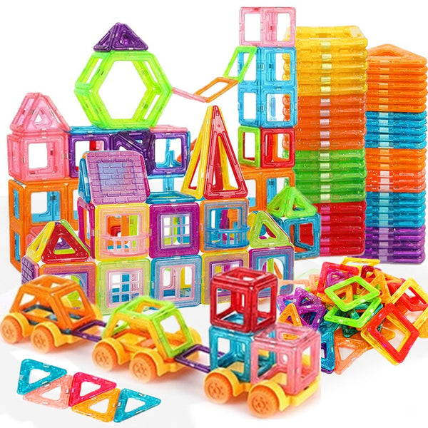 Jeux de construction avec blocs magnétiques à assembler pour enfants –  Univers Magnétique