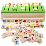 Coffret de Tri Montessori en Bois