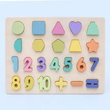 Puzzle alphabet, montessori, évéil, jouet puzzle 3D pour bébé en bois