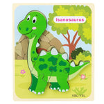 Puzzle 3D dinosaures